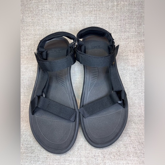 NWOT Teva Hurricane XLT 2 men’s sandals black nylon adjustable sport size 13 - Picture 2 of 5